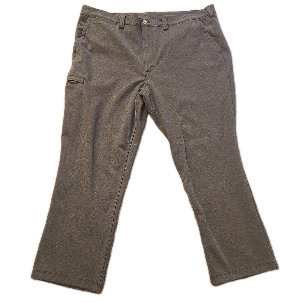 DULUTH TRADING CO Mens 44x30 Blue Flex Jeans Polyester Blend‎ Work Pants Cargo